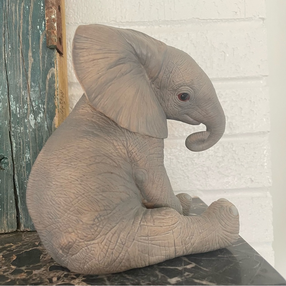 LAST CHANCE Lenox Porcelain Elephant Figurine Collectible Home Accent Decor - Picture 5 of 9